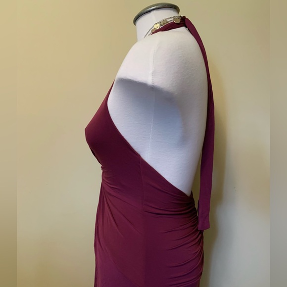 SEXY Vintage BCBG plunge neck Dress - Picture 3 of 8